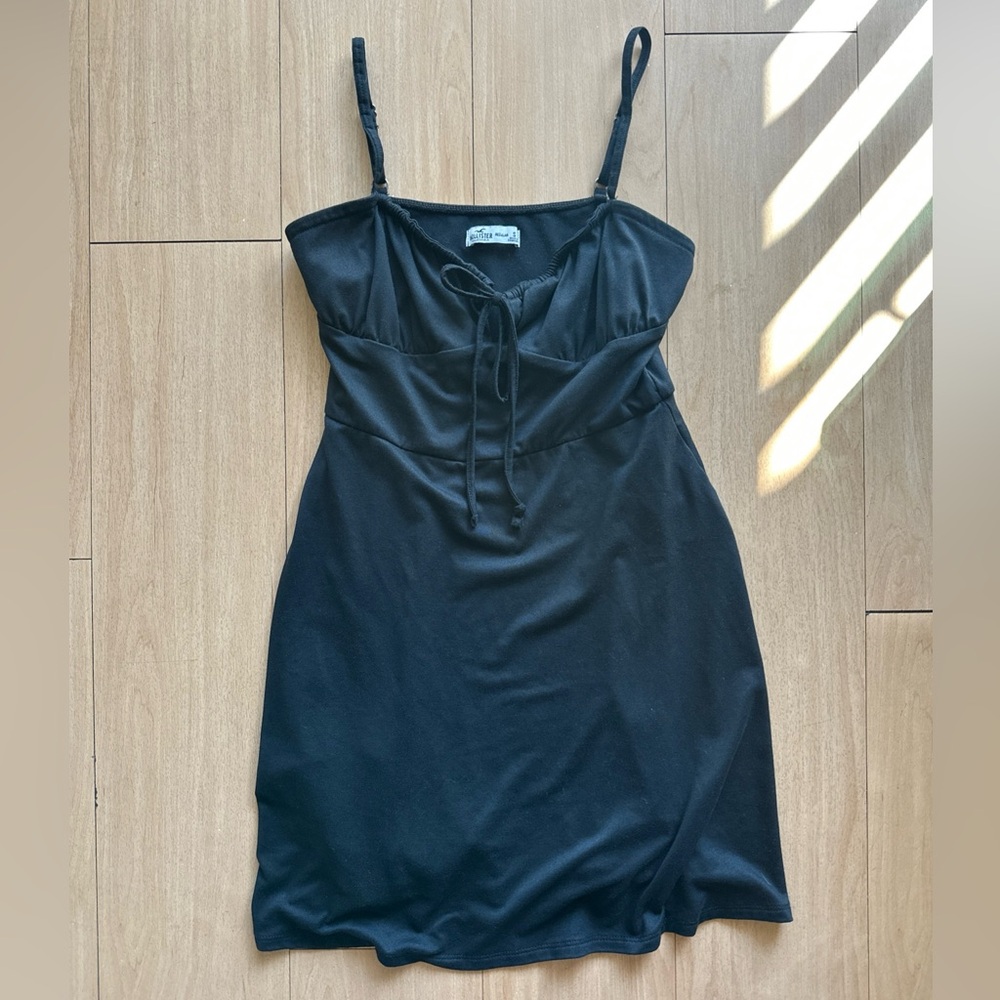 Black Hollister Mini Dress / Babydoll Top Size Small